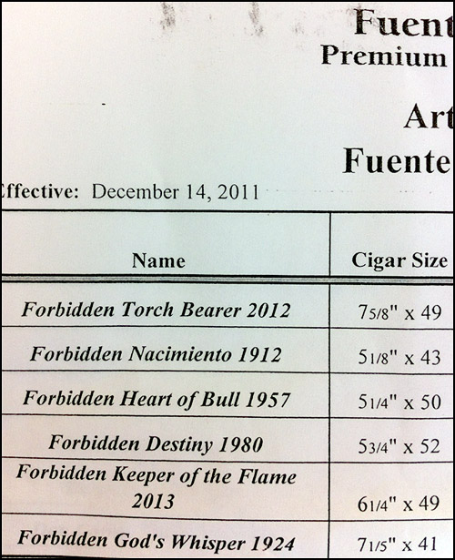 FFOX Forbidden X 100 Year Size Sheet