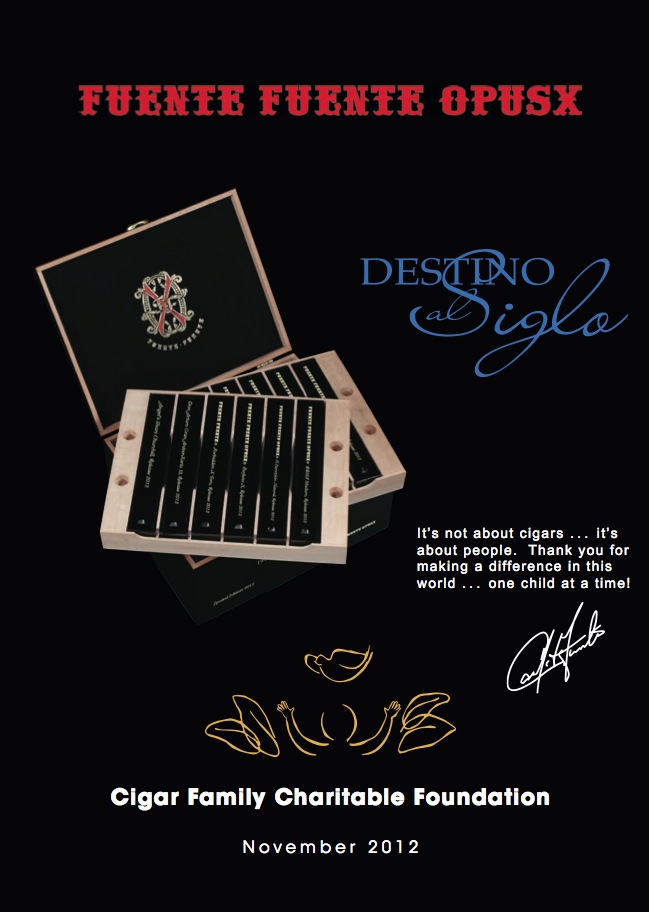 Fuente Fuente OpusX for Cigar Family Charitable Foundation