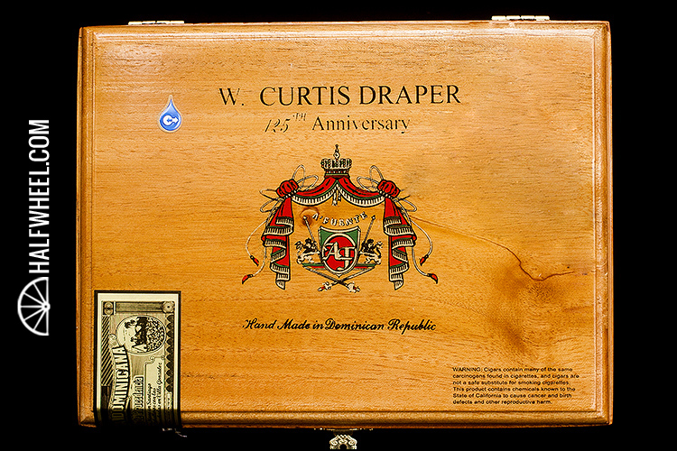 Arturo Fuente W Curtis Draper 125th Anniversary Box 1