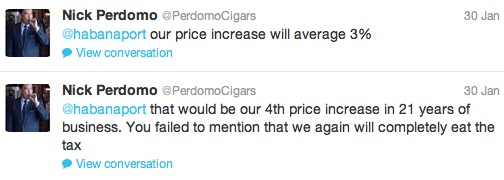 Perdomo Price Tweet