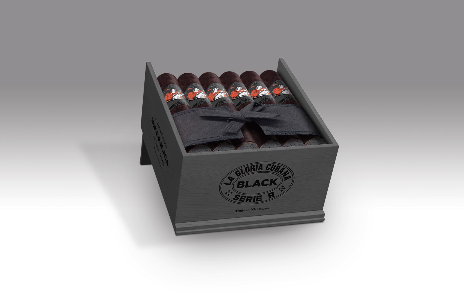 La Gloria Cubana Serie R Black Open Box