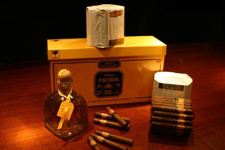 Ted's Patron Anejo Seasoned Cigar