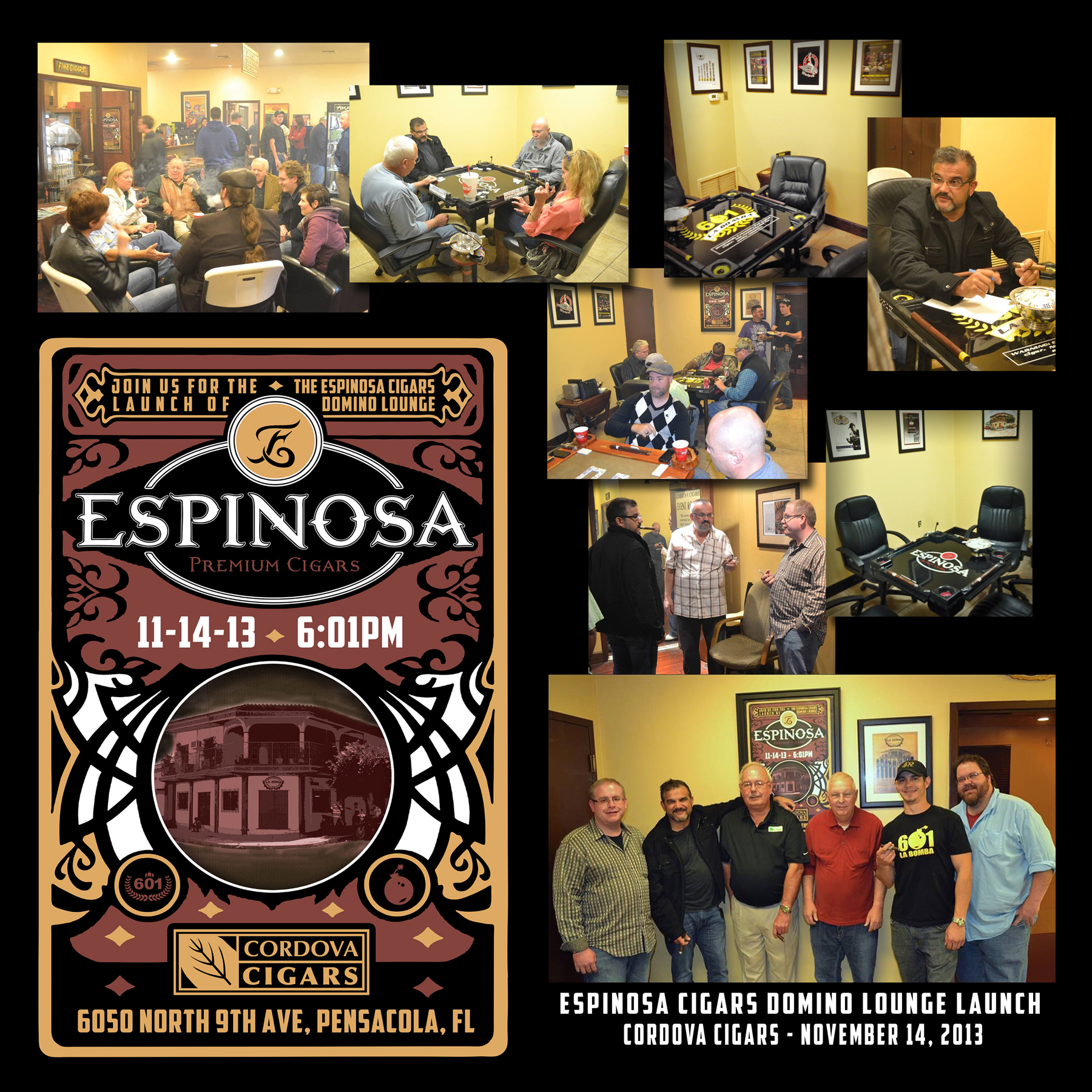 Espinosa Cigars Domino Lounge