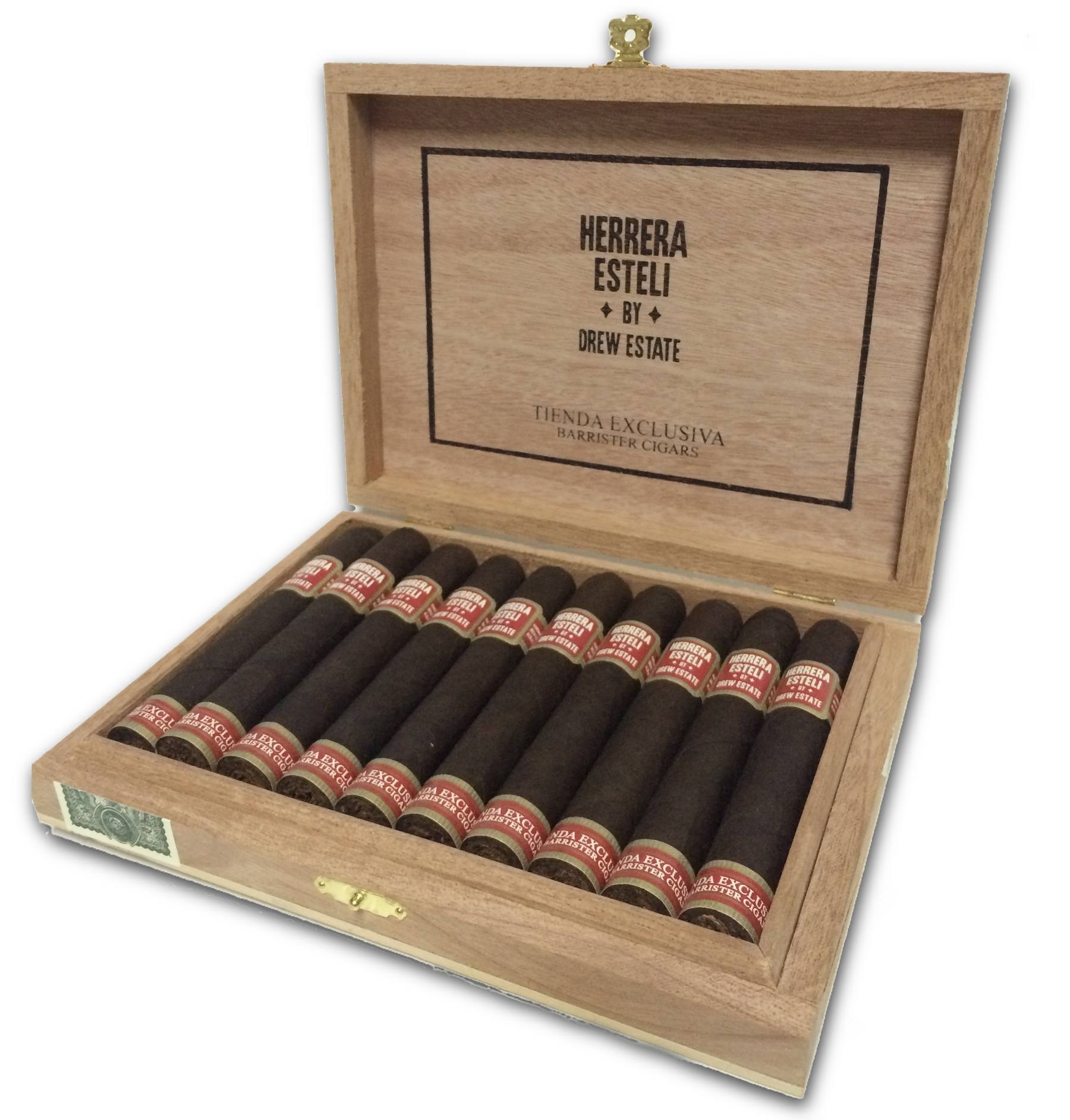 Herrera Esteli Tienda Exclusiva Barrister Cigars open box-1800px