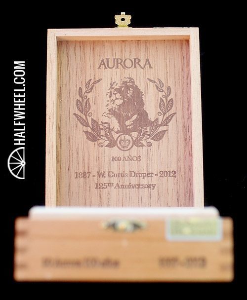 La Aurora 100 Años W Curtis Draper 125th Robusto Box 2