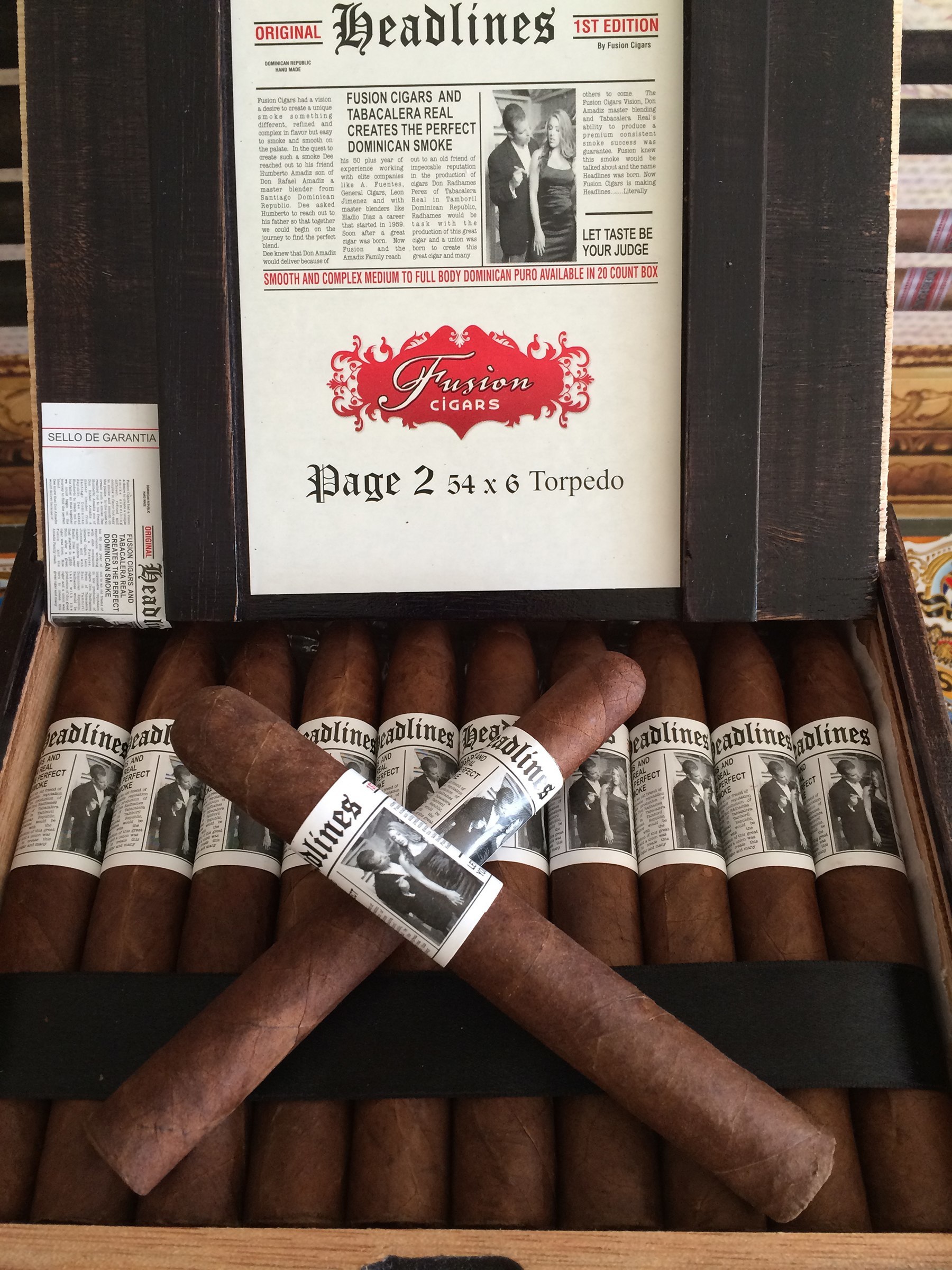 Headlines Cigar First Edition