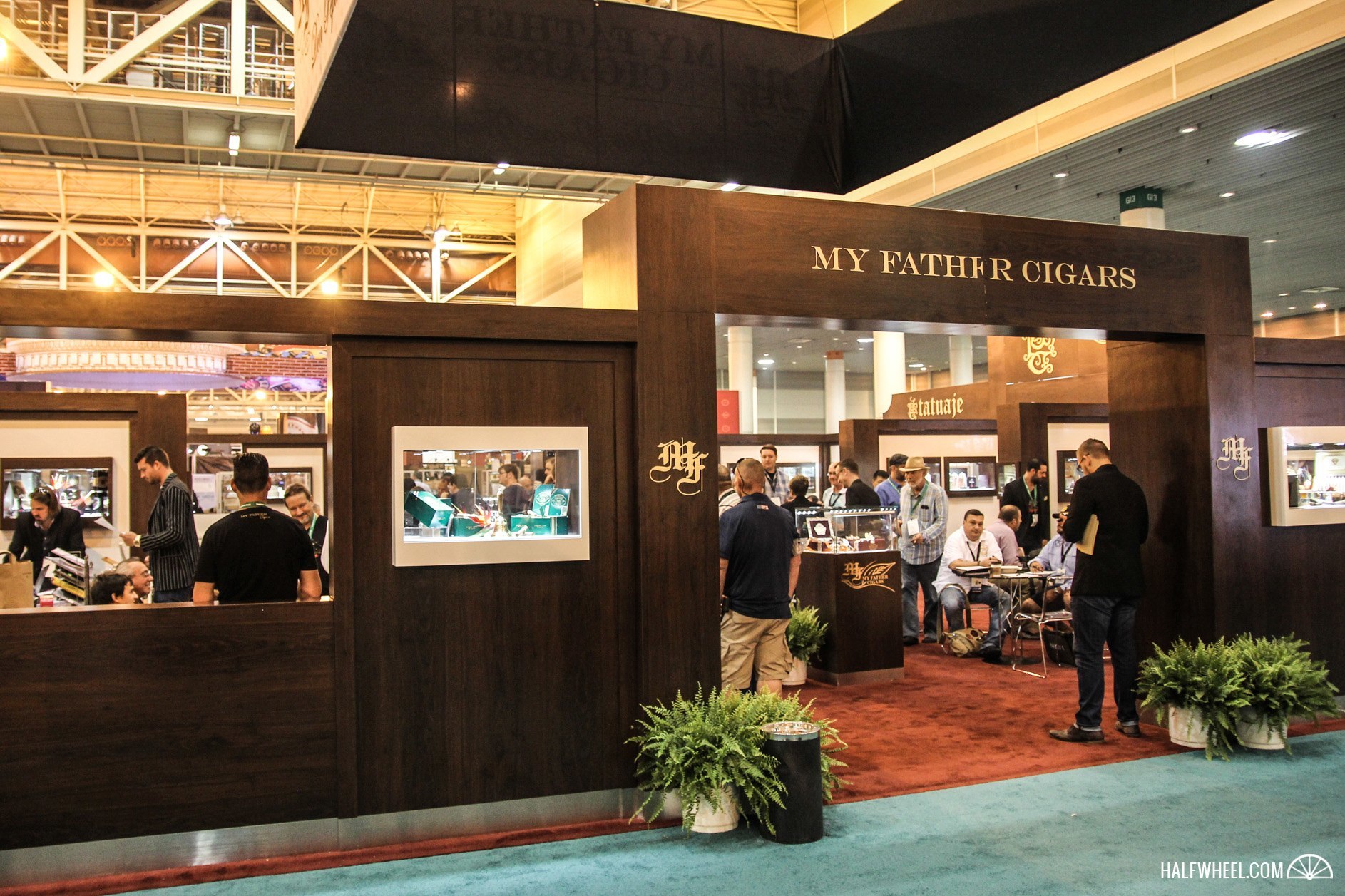 My Father Cigars booth IPCPR 2015