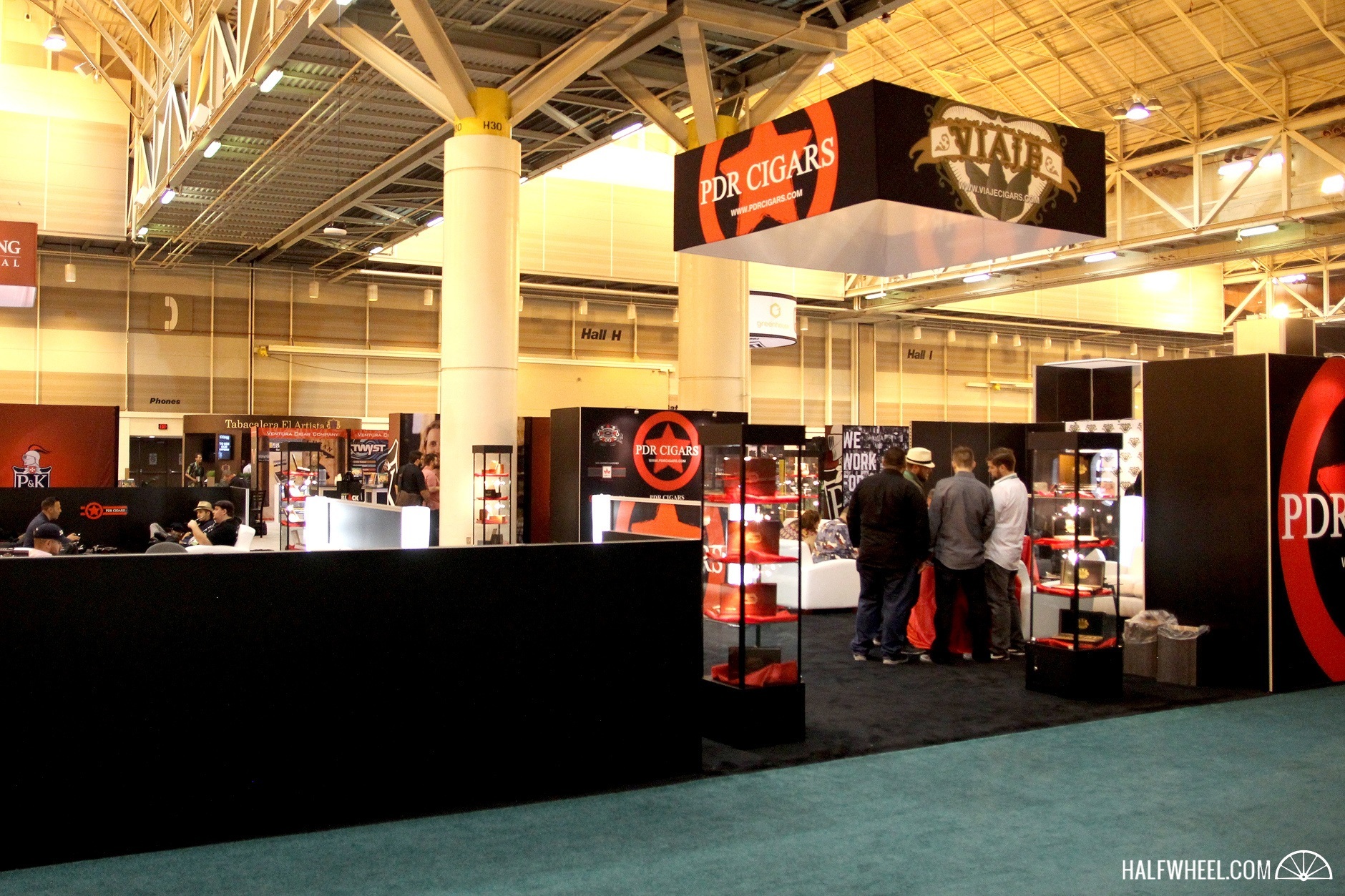 PDR Cigars IPCPR 2015 booth
