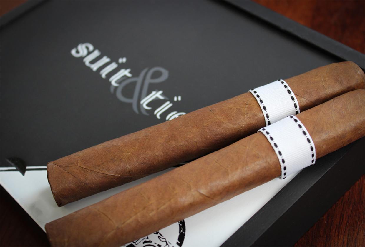 262 Cigars Suit Tie feature
