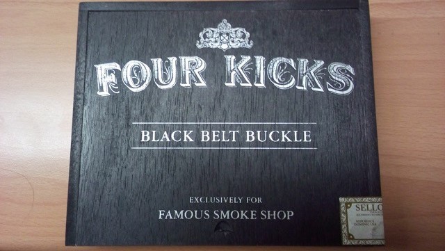 Four Kicks Black Belt Buckle 3