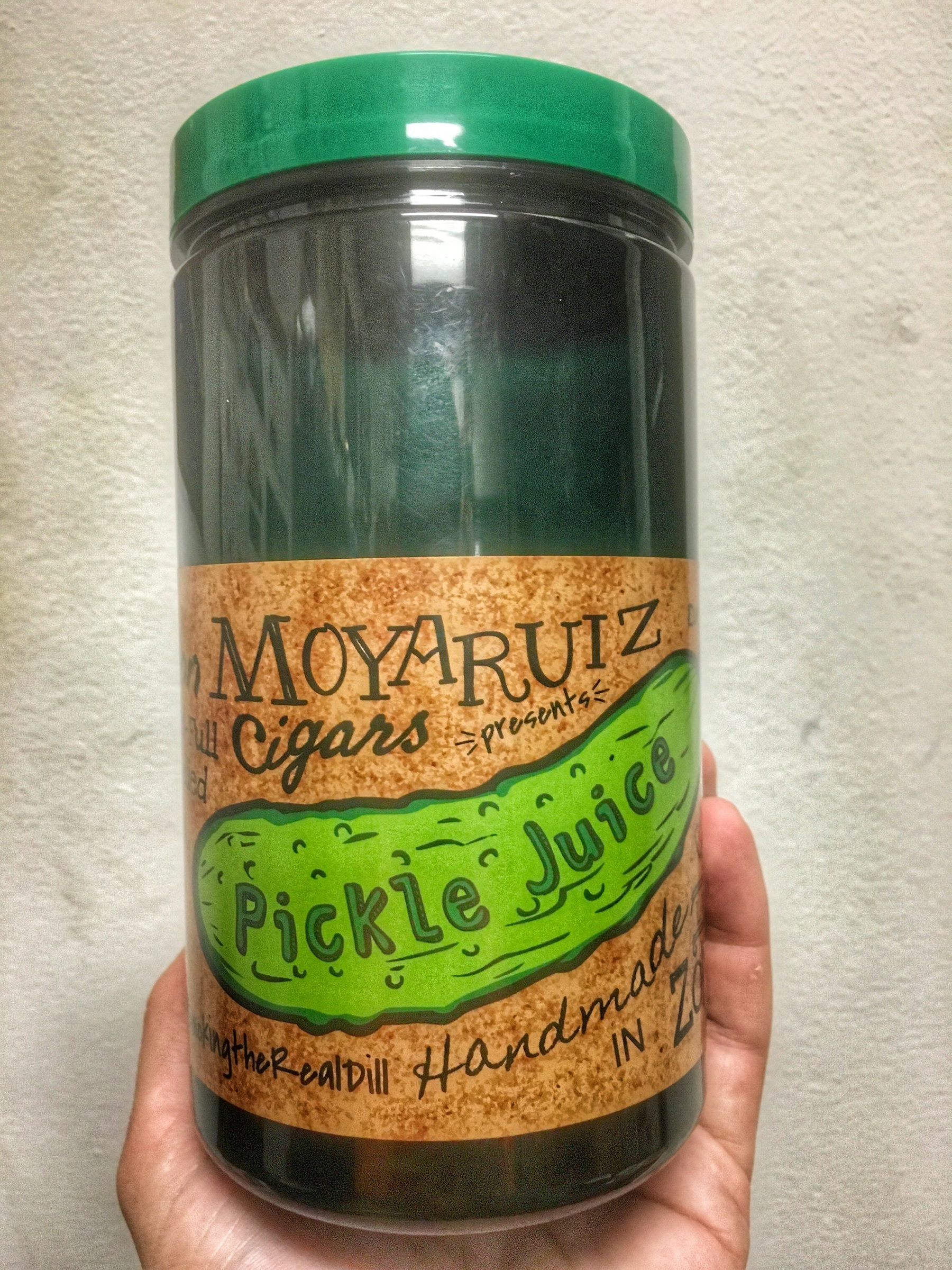 MoyaRuiz Pickle Juice jar front
