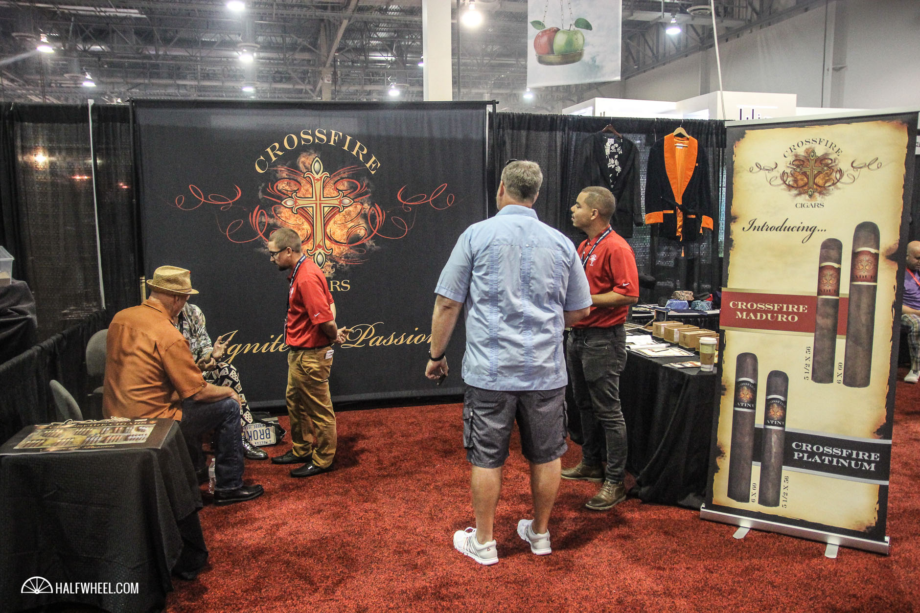Crossfire Cigars booth IPCPR 2016