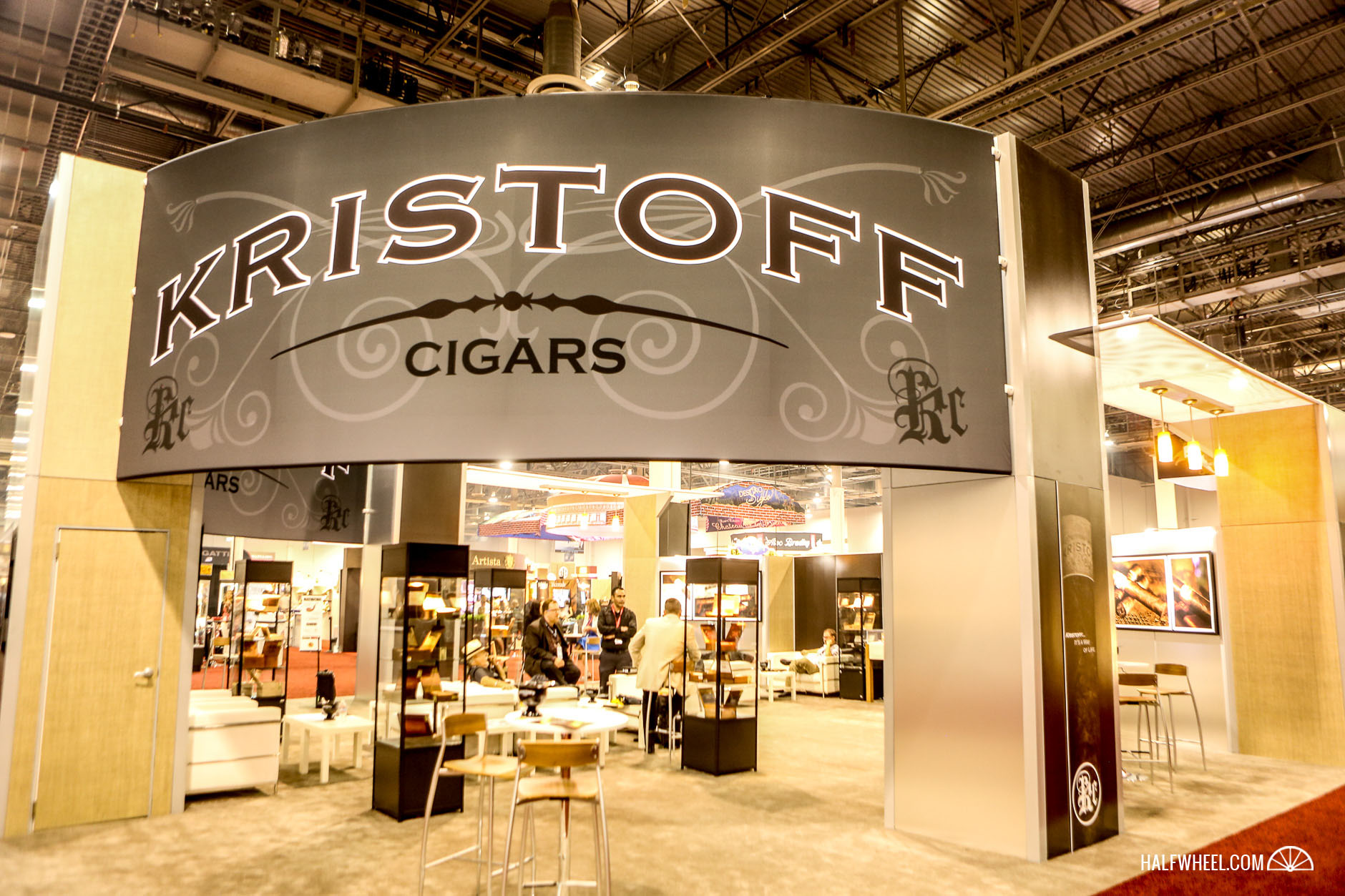 Kristoff Cigars Booth