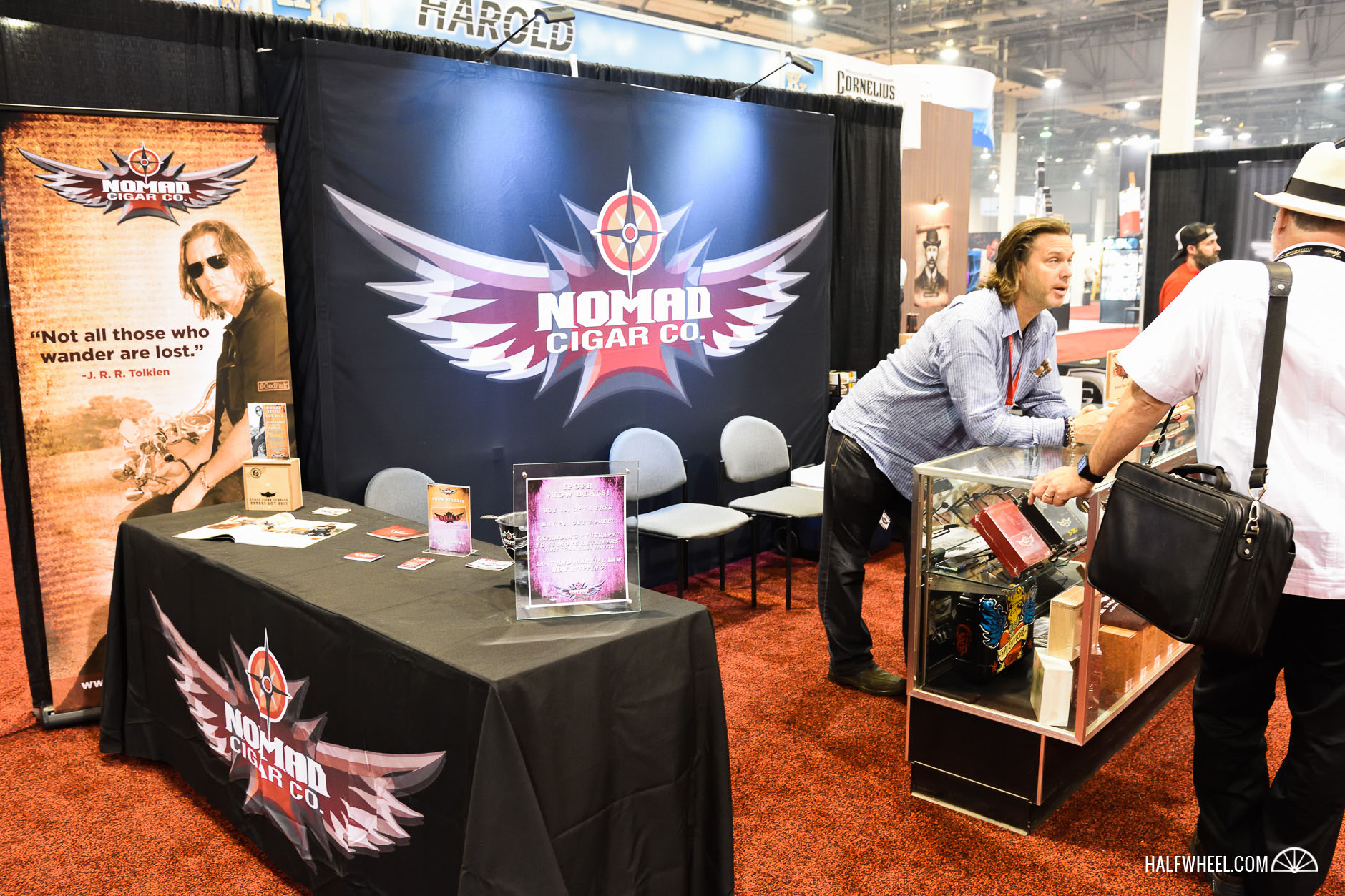 Nomad Cigar Co booth IPCPR 2016