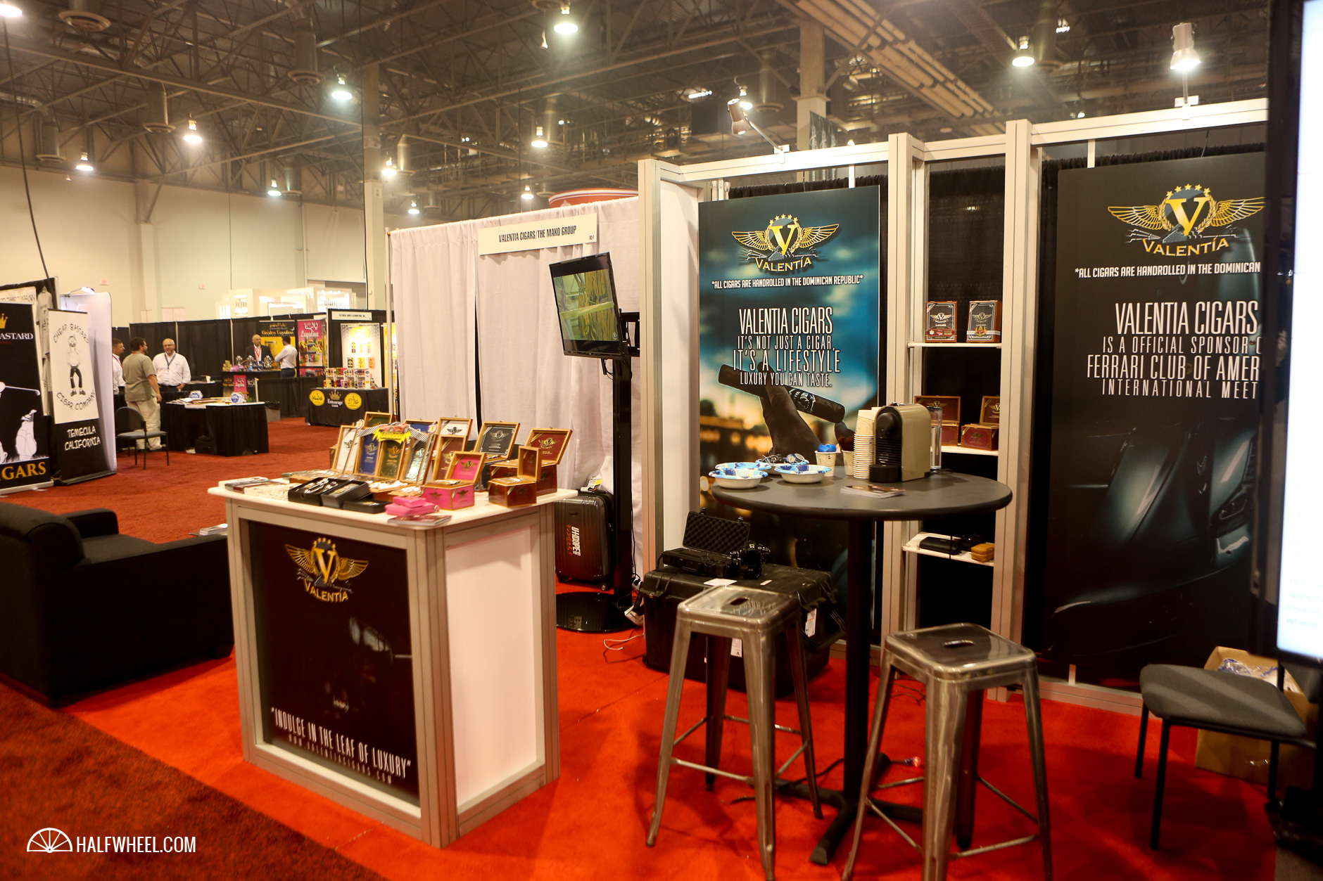 Valentia Cigars Booth IPCPR 2016