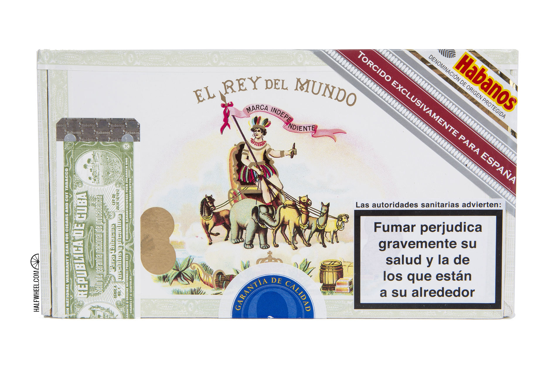 El Rey del Mundo Petit Robustos Edición Regional España (2015) Box Top