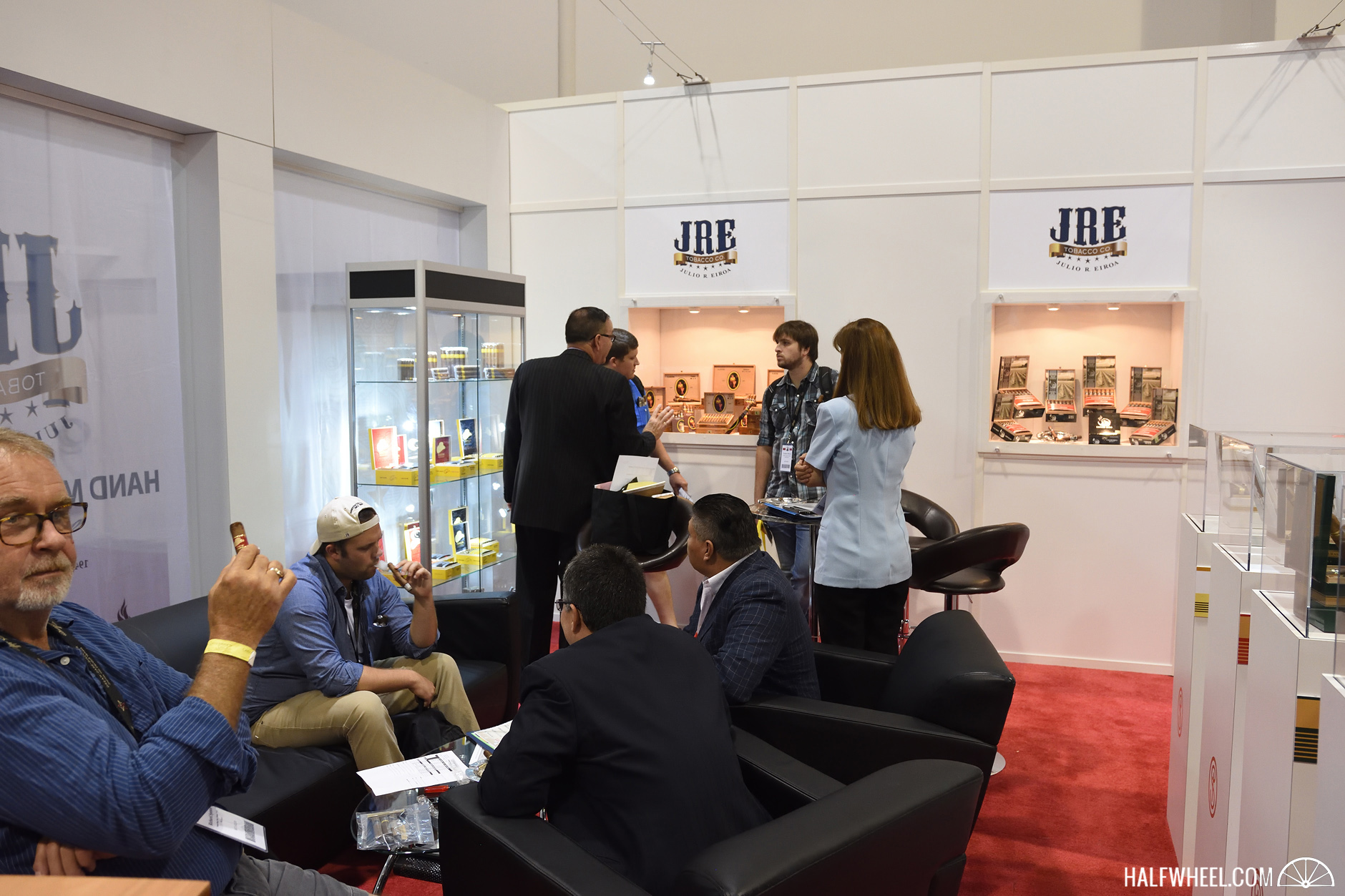 JRE Tobacco Co booth IPCPR 2016