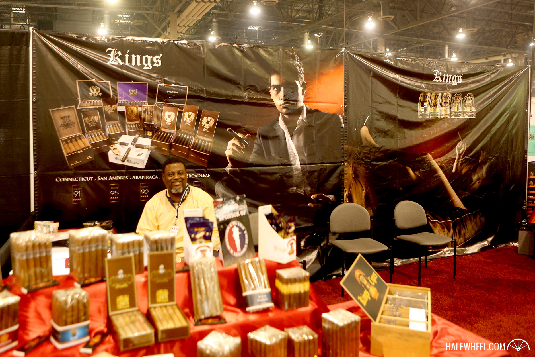 Kings Cigars Booth
