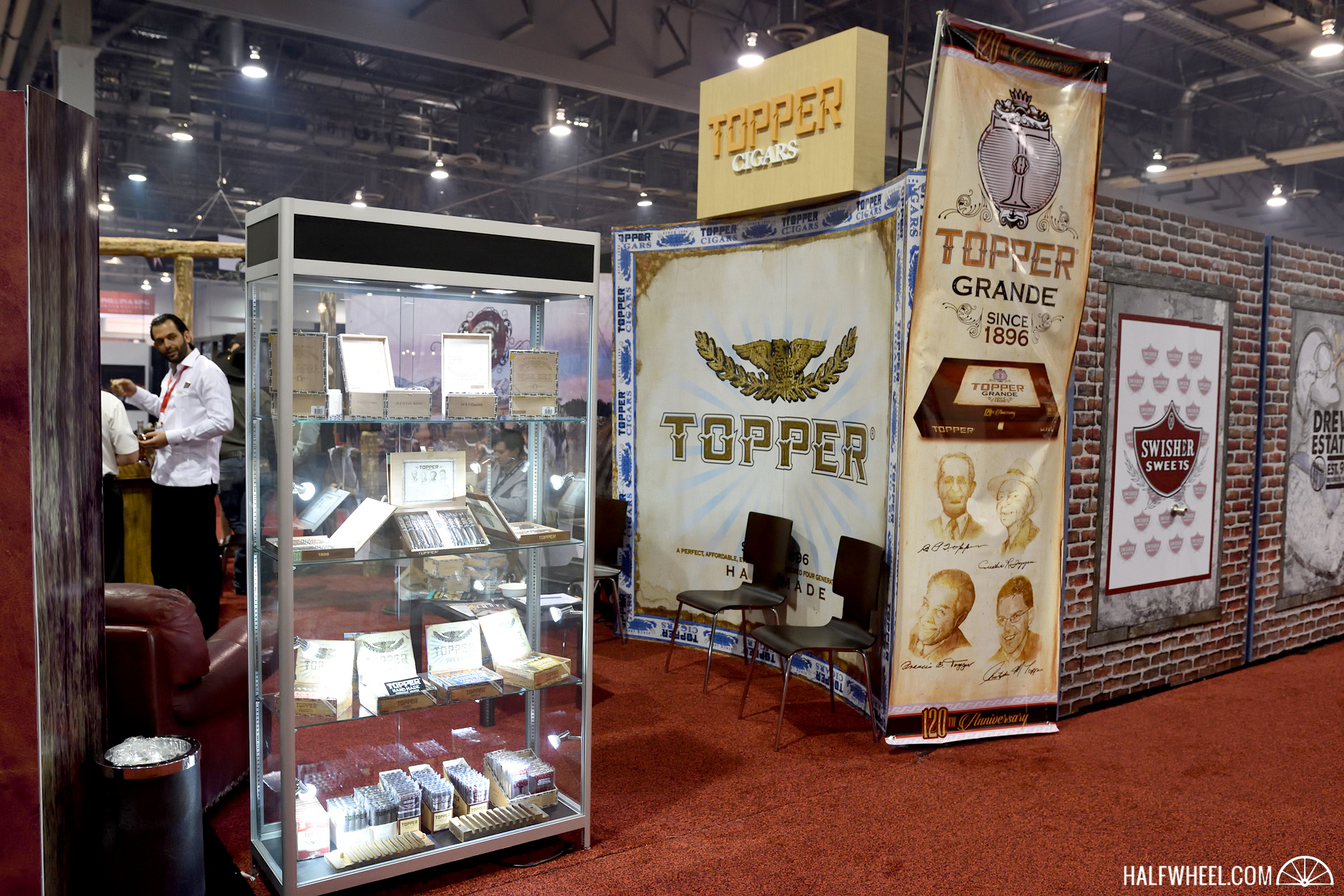 Topper Cigar Co booth IPCPR 2016
