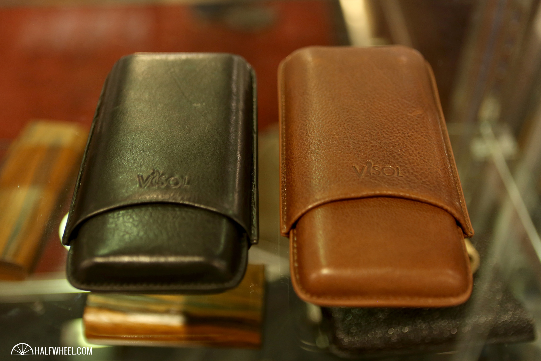 Visol Legend Leather Cigar Cases