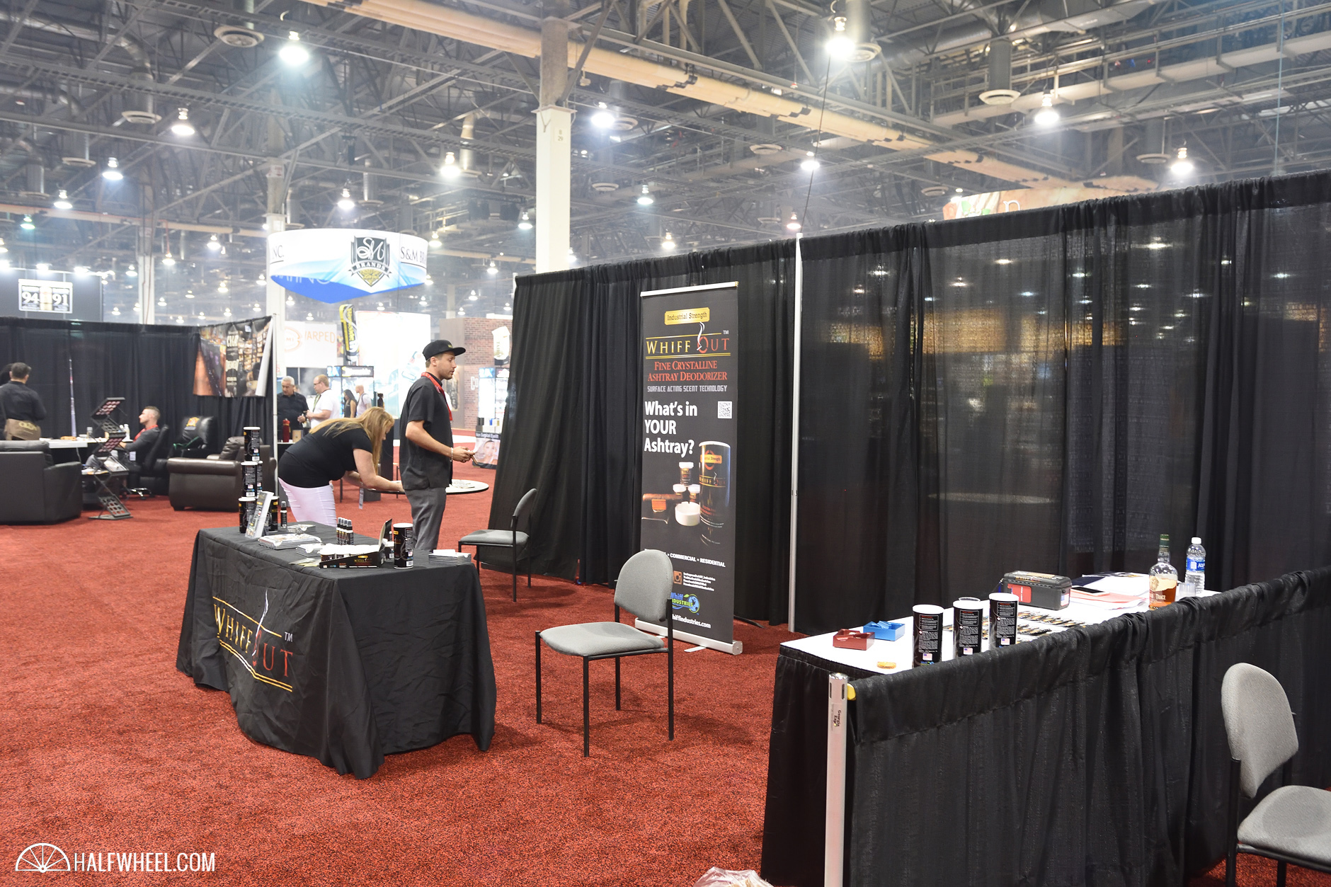 Whiff Out Industries booth IPCPR 2016
