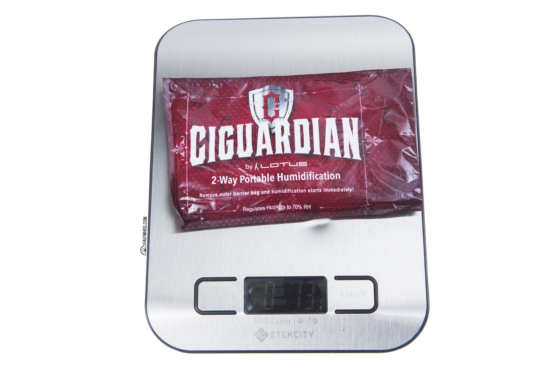 Ciguardian Humidification Pack weight