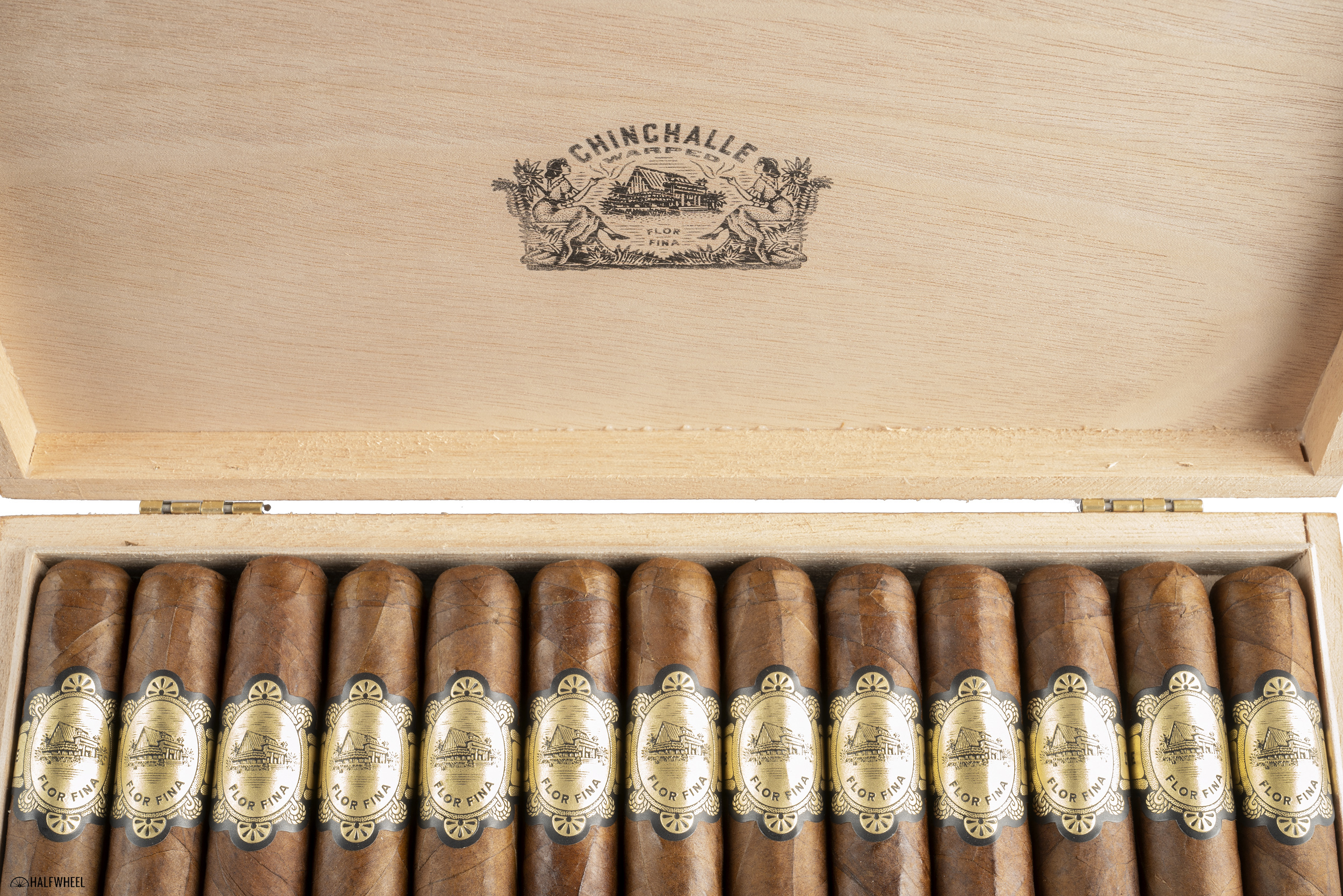  Chinchalle Robusto Empty Wood Cigar Box 11 x 6 x 2